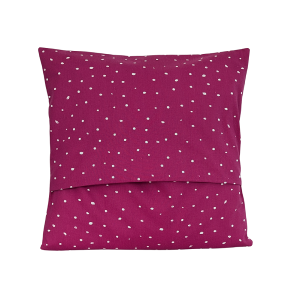 Purple Fushcia Christmas Trees Cushion Cover 16''